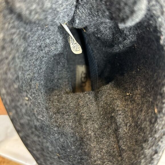 Ugg Baroness grey winter duck boot snow rainboots womens size 7 - Picture 10 of 10